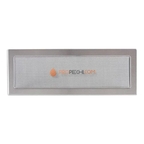 Вент.решетка 170х480 мм. нерж.