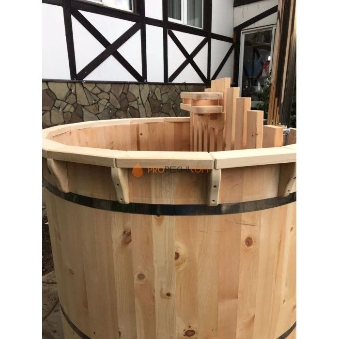 Декоративный бортик BentWood из кедра. Cегмент 1/4