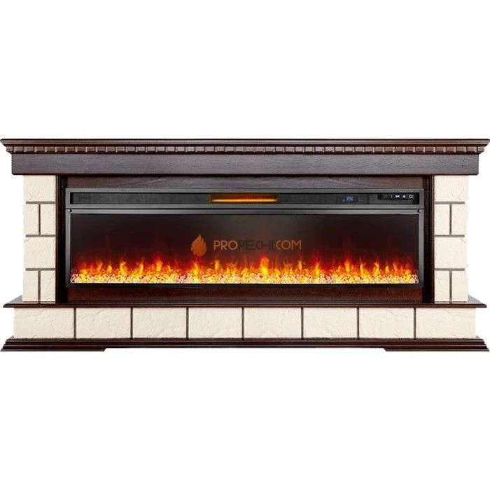 Каминокомплект Royal Flame Shateau 60 - Темный дуб с очагом Vision 60 LED
