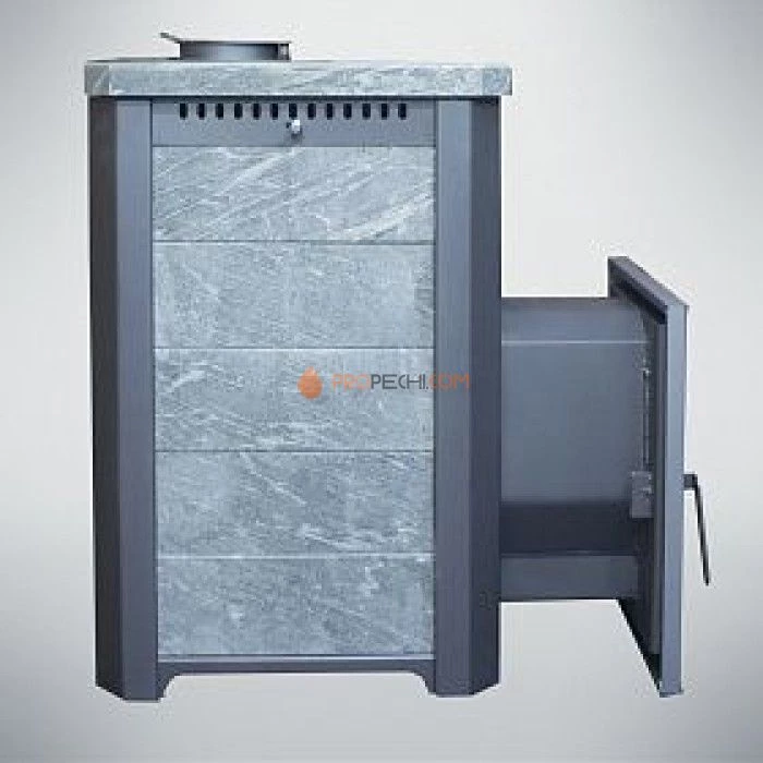 Дровяная печь для бани Варвара Сказка Мини удлиненная