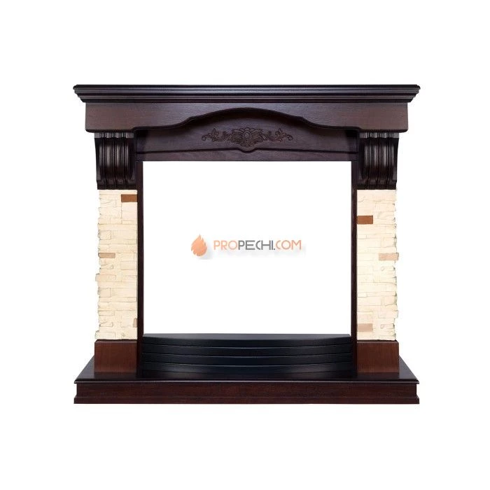 Каминокомплект Royal Flame Malta - Темный дуб с Электрическим очагом Royal Flame Emerald 28