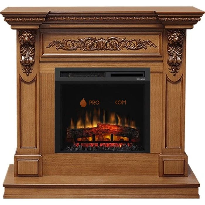 Каминокомплект Dimplex Lancaster - Орех с очагом XHD23L-INT