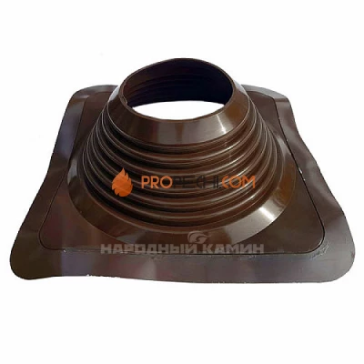 Везувий Проходка кровли PRO № 8 коричневая прямая
