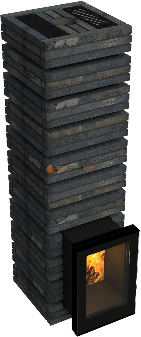 Банная печь Grill'D Shaman Long (4 каменки)