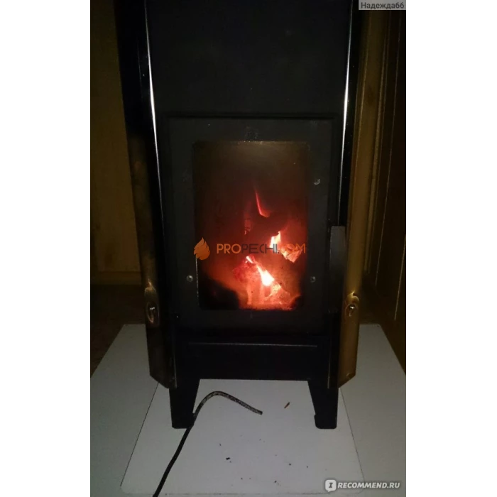 Отопительная печь Теплодар Вертикаль металлика