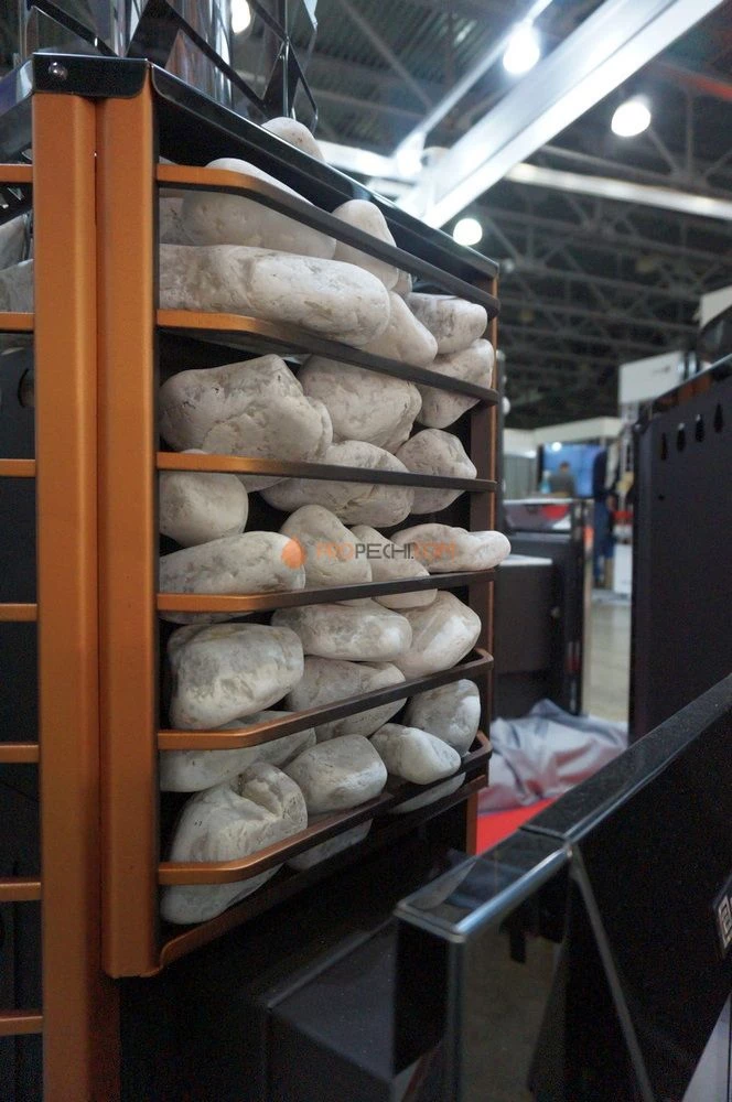 Банная печь Ермак 16-Сетка-Премиум чугун