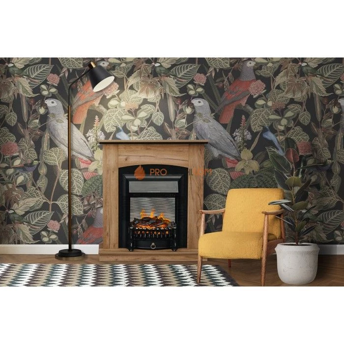 Каминокомплект Royal Flame Barcelona (разборный) - Дуб табачный с очагом Majestic FX Brass