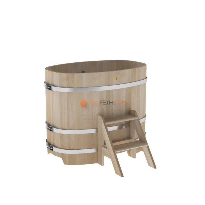 Купель BentWood овальная из кедра 0,76х1,16 премиум