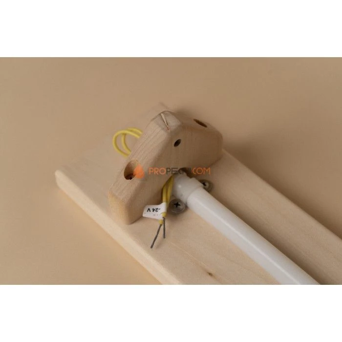 Светильник Woodson FIJI Line угловой со светодиодной лентой, Липа (24V)