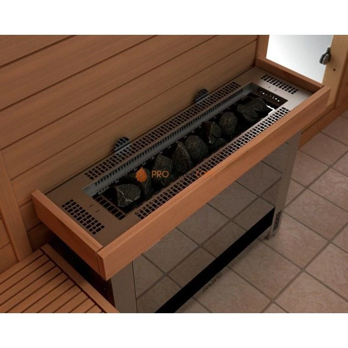 Электрическая печь SAWO HELIUS HES-75NS-G-P-C 7.5 кВт (пульт и блок мощности докупаются отдельно)