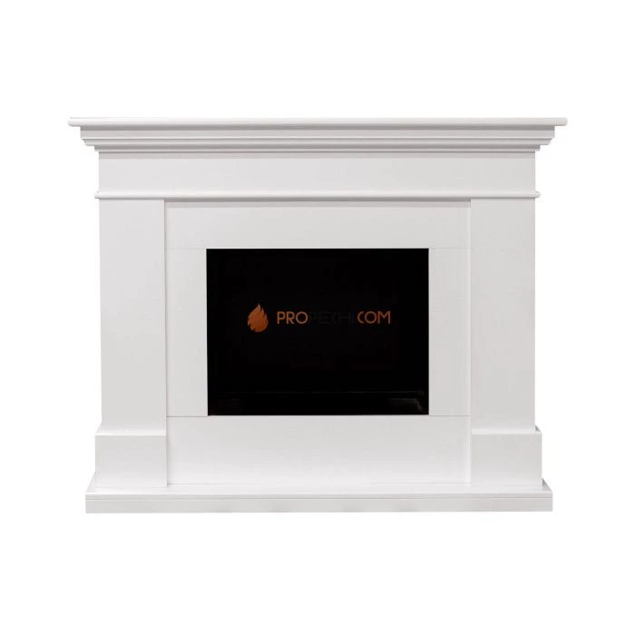 Каминокомплект Dimplex California - Белый (Глубина 380) с очагом Cassette 400 NH