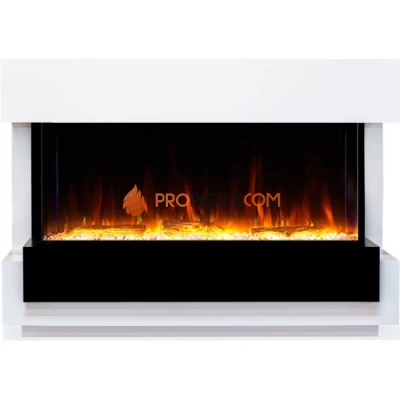 Каминокомплект Royal Flame Cube 36 - Белый с черным с очагом Astra 36 RF