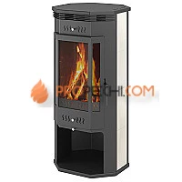 Печь-камин ASTON пристенно-угловой