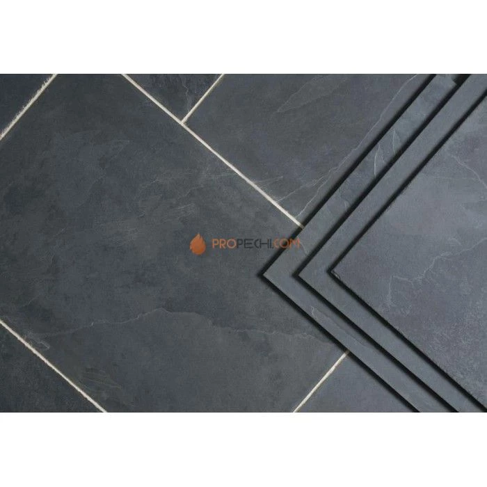 Панель Черный сланец (Бразилия) (600х1200мм) упак. (1шт/0,72м2)