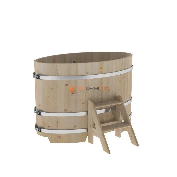 Купель BentWood овальная из кедра 0,80х1,42 стандарт