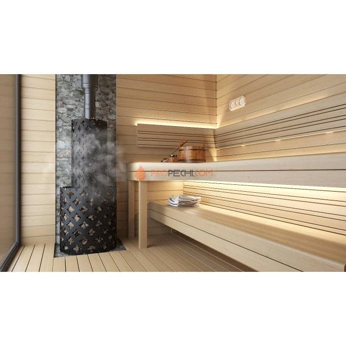 Печь для бани Этна 18 (ДТ-4С) Закрытая каменка