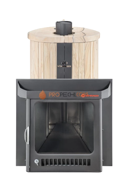 Банная печь Ферингер Малютка "Окаменевшее дерево" цельный