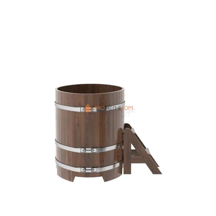 Купель BentWood овальная из мореного дуба 0,80х1,42