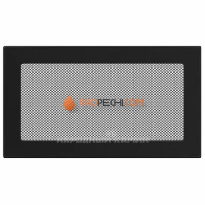 Вентиляционная решетка Kratki 17х30 черная