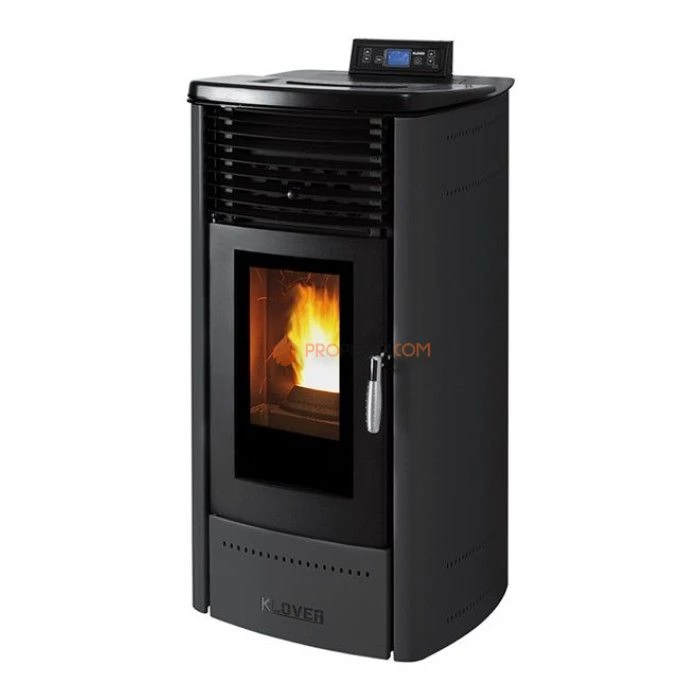 Отопительная печь Klover DEA PLUS (матовый черный)