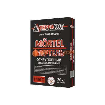 Огнеупорная мертель 20 кг