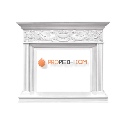 Портал Royal Flame Palace - Белый с серебром