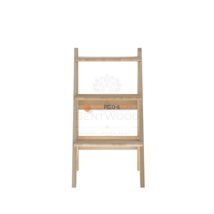 Лесенка для купели 3 ступени из кедра