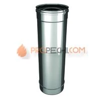 ТРУБА ТЕЛЕСКОПИЧЕСКАЯ L500 D150, AISI 304 (ВУЛКАН)