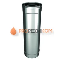 ТРУБА ТЕЛЕСКОПИЧЕСКАЯ L500 D150, AISI 304 (ВУЛКАН)