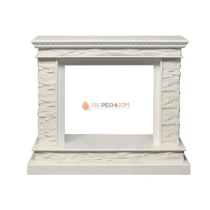 Каминокомплект Dimplex Calgary - Белый / Сланец белый с очагом Symphony 26 inch DF2608-INT