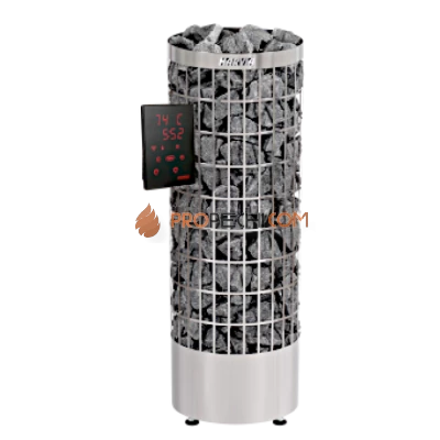 Электрическая печь Harvia Cilindro PC70XW WiFi Steel (с выносным пультом в комплекте)