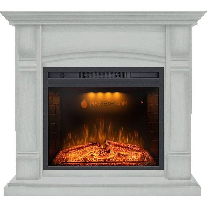 Каминокомплект Royal Flame Manchester - Белый с очагом Emerald 23