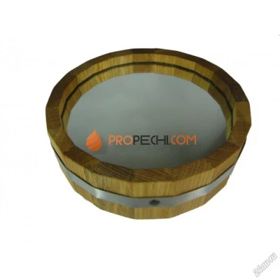 Зеркало 30см Дуб