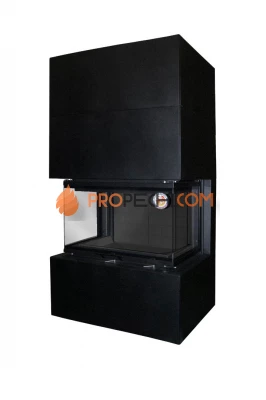 Камин ЭкоКамин Родос 800 черный шамот