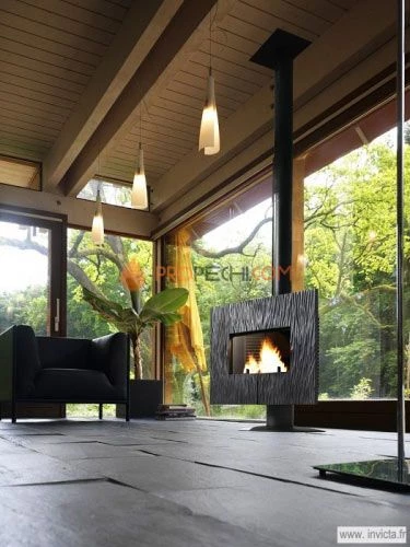 Печь-камин Invicta Gaya Ardoise 