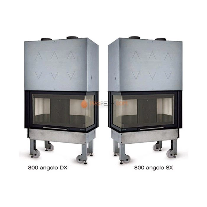 Каминная топка La Nordica Monoblocco 800 Angolo DX