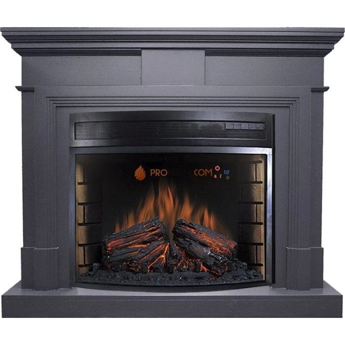 Каминокомплект Royal Flame Coventry Graphite Grey - Серый графит с очагом Dioramic 28 LED FX
