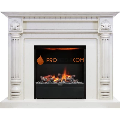 Каминокомплект Dimplex Edinburg - Слоновая кость с очагом Albany