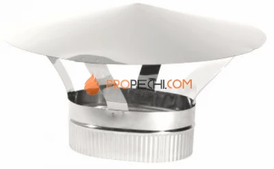 Зонт Овал Моно 100х200. 304. 0,5