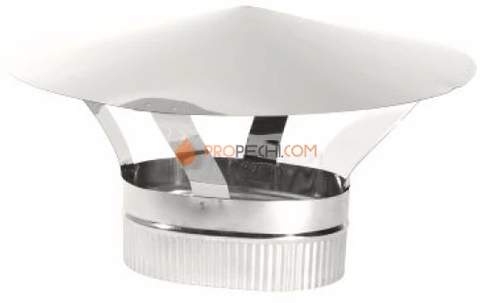 Зонт Овал Моно 100х200. 304. 0,5