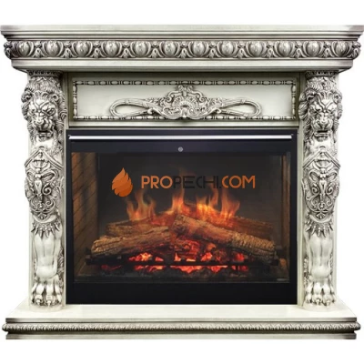 Каминокомплект Dimplex Windsor - Слоновая кость с патиной с очагом Symphony 30 inch DF3020-INT