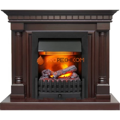 Каминокомплект Dimplex Dallas - Темный дуб с очагом Danville Black FB2