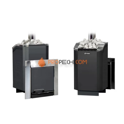 Дровяная печь для бани Ермак 30 Стандарт (сталь)