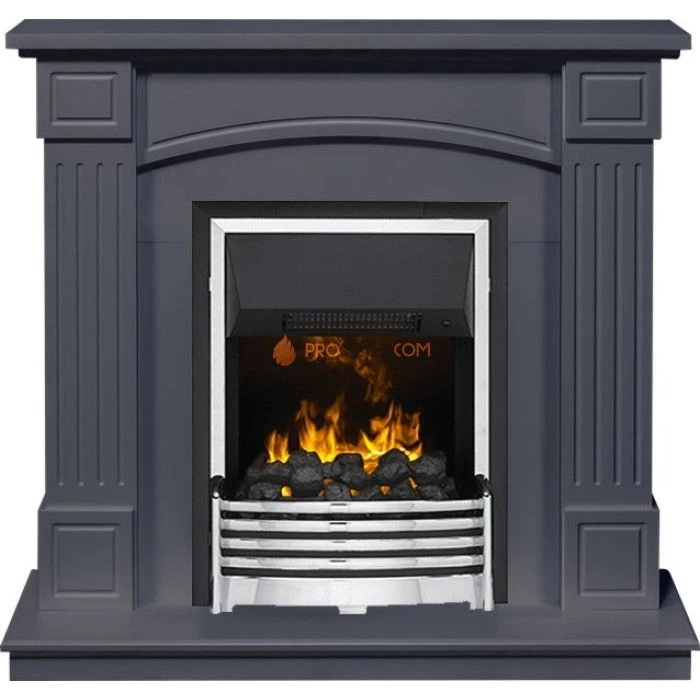 Каминокомплект Dimplex Boston - Серый графит (Высота 925см) с очагом Flagstaff