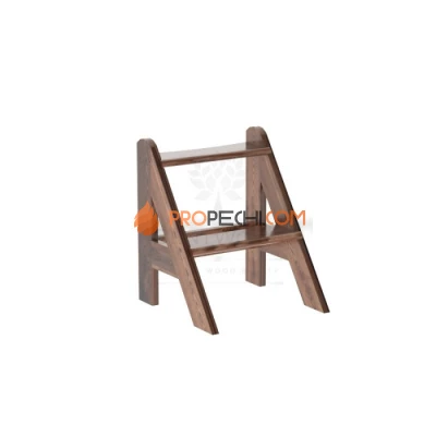 Лесенка BentWood для купели 2 ступени из мореной лиственницы