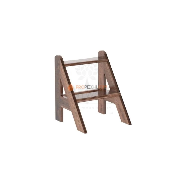 Лесенка BentWood для купели 2 ступени из мореной лиственницы