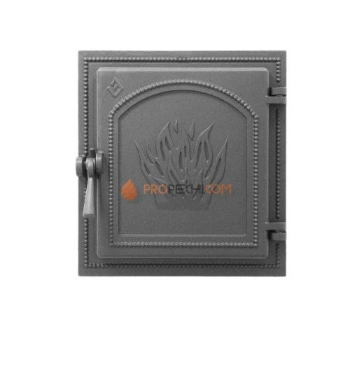 Дверка каминная ВЕЗУВИЙ 271 (Антрацит)