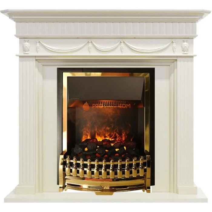 Каминокомплект Dimplex Corfu - Слоновая кость с очагом Atherton