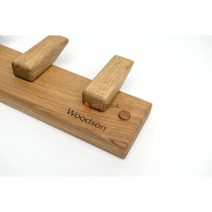 Вешалка Woodson D3, 3 крепления, дуб