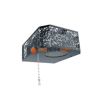 Обливное устройство ИзиСтим КАСКАД 20 в кожухе Хохлома черный